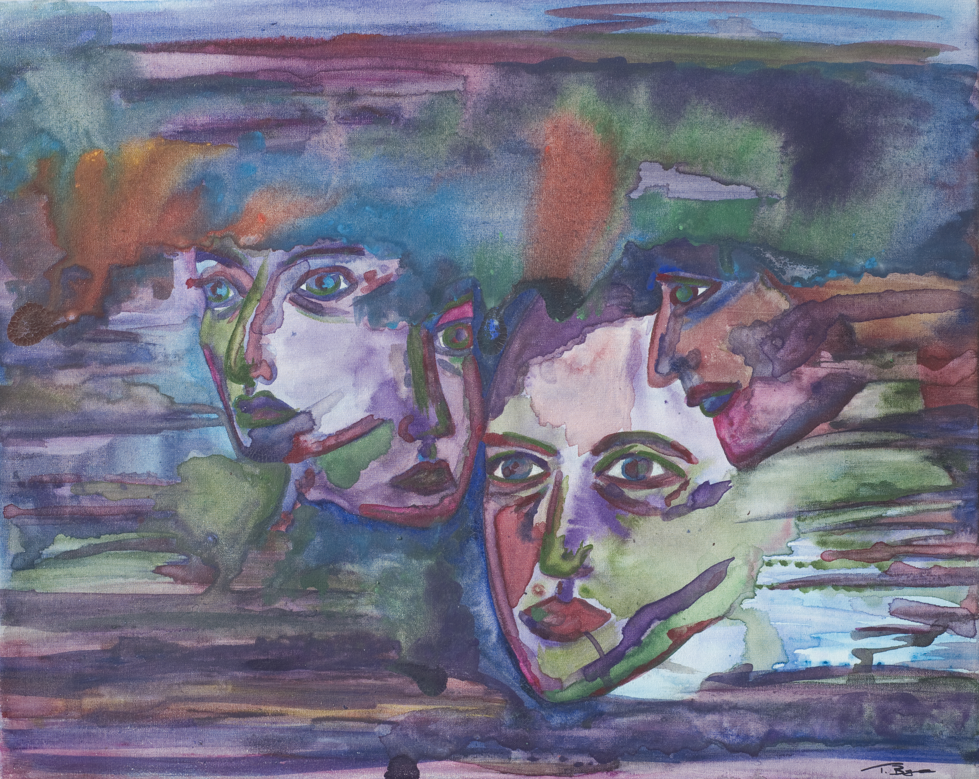 Image of Four Faces